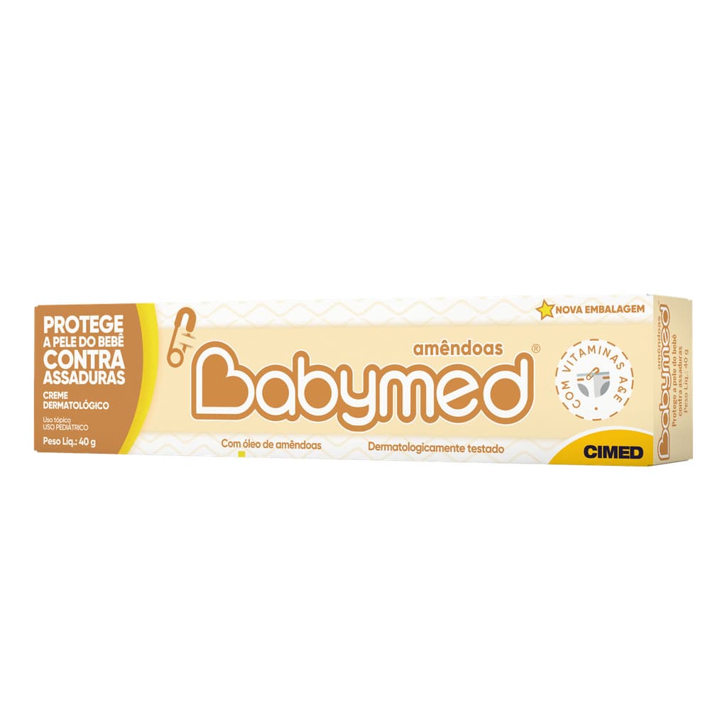 Pomada  Prevenção de Assaduras Babymed Amêndoas 40g