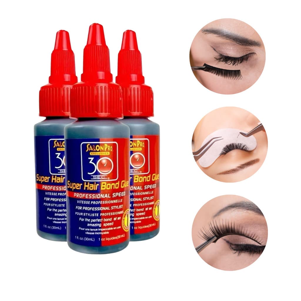 Salon Pro 30s Cola 30ml Para Alongamento Mega Hair 30 segundos