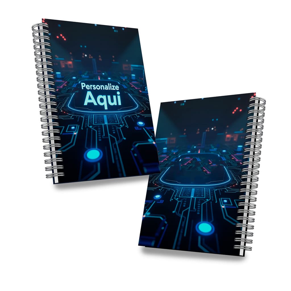 20 Cadernos CORPORATIVOS Personalizados 15x21