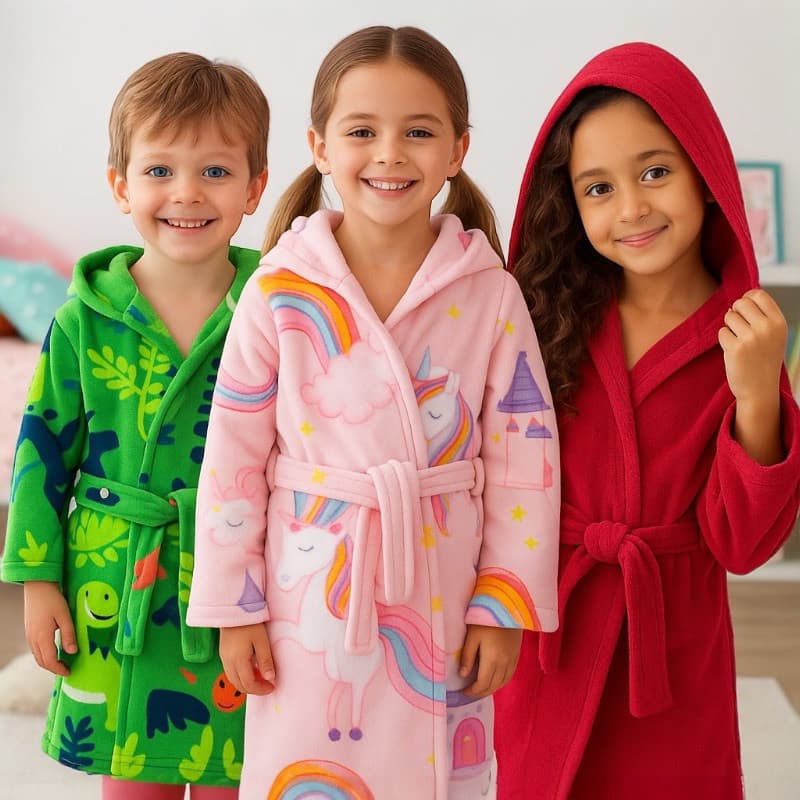 Roupão Para o Frio Infantil Mantinha   / Varias cores, Mantinha, Conforto Elegancia