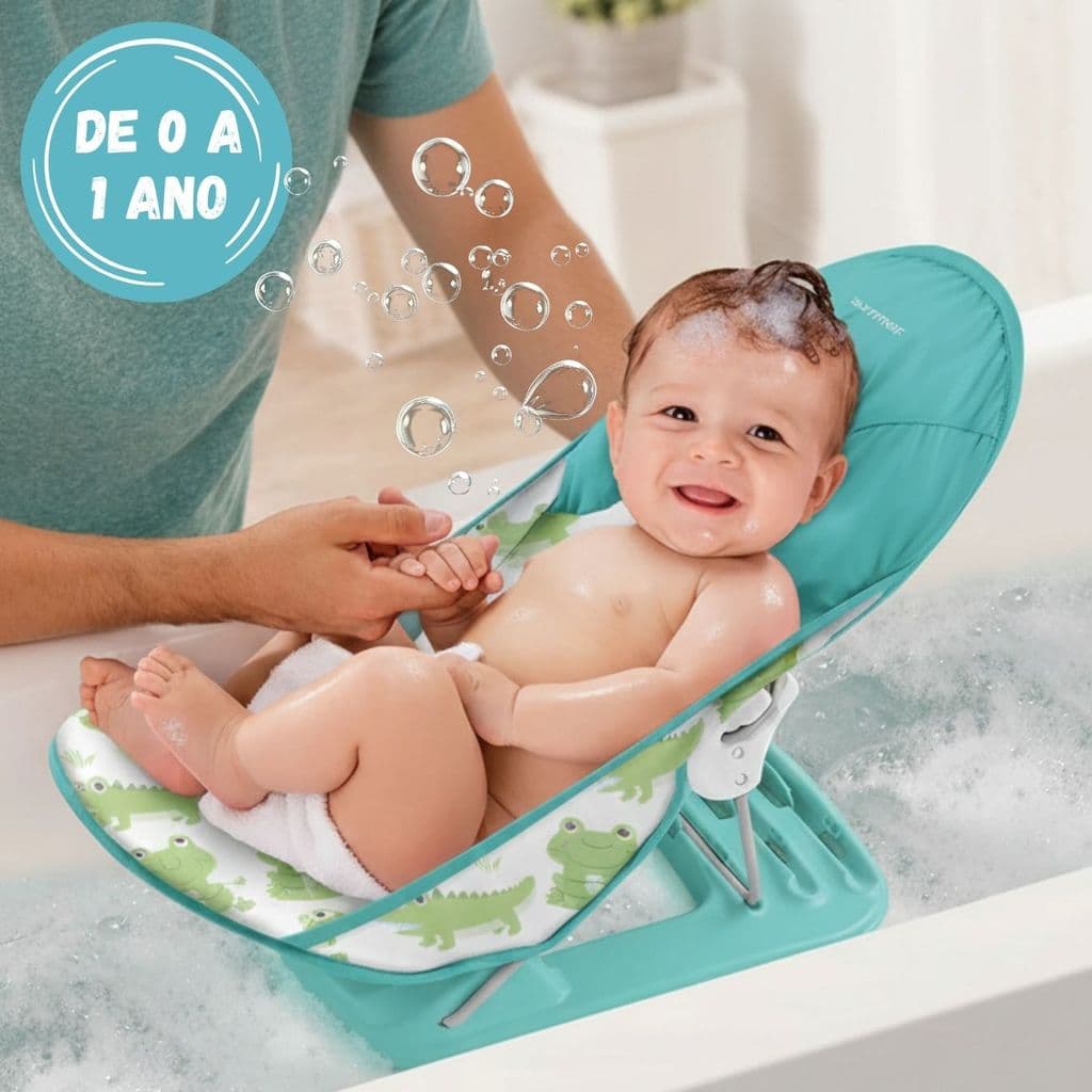 Cadeira de Banho para Bebê Cadeirinha de Banho para Bebê Assento de Banheira de Bebê