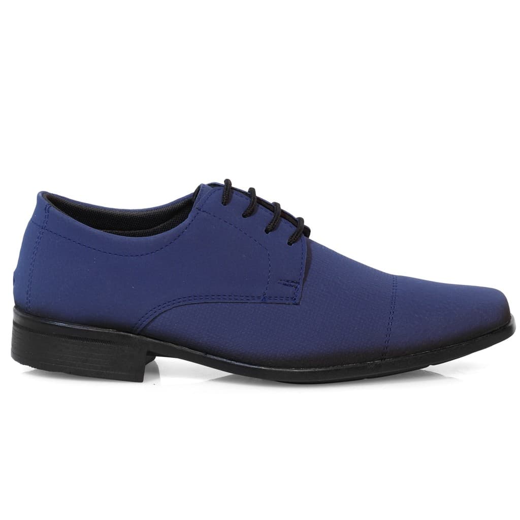 Sapato Social Oxford Masculino Confortável Moderno Social