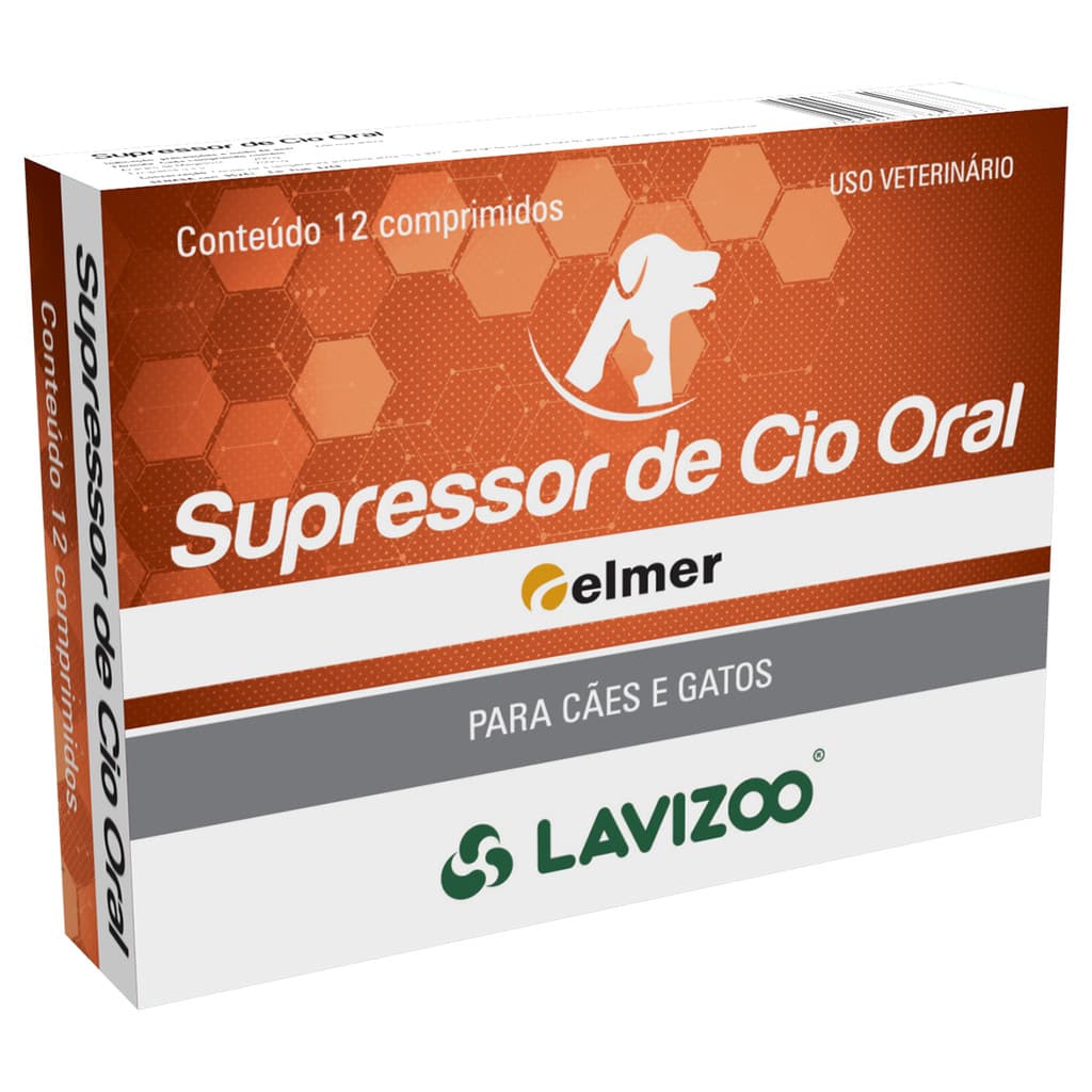 Supressor de Cio Lavizoo 12 Comprimidos