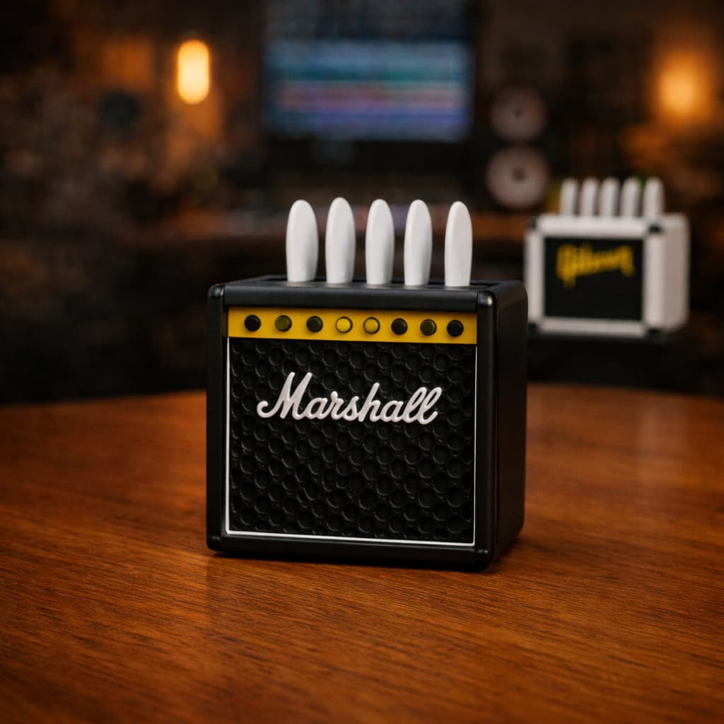 Suporte Palhetas Amplificador Mini Suporte Para Palhetas Guitarra Violão Porta Picks Kit 1 2 3