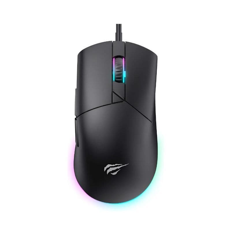 MOUSE GAMER HAVIT 8000DPI RGB MS1038 PRETO