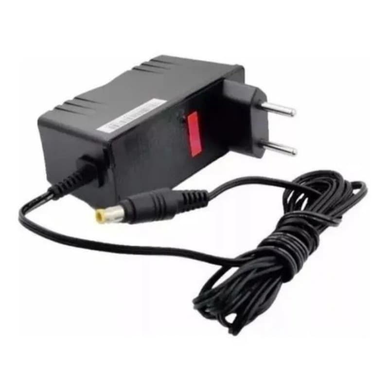 Fonte  12V 1.5A Para Piano, Teclado e Sintetizador Digital Korg Bivolt n.v
