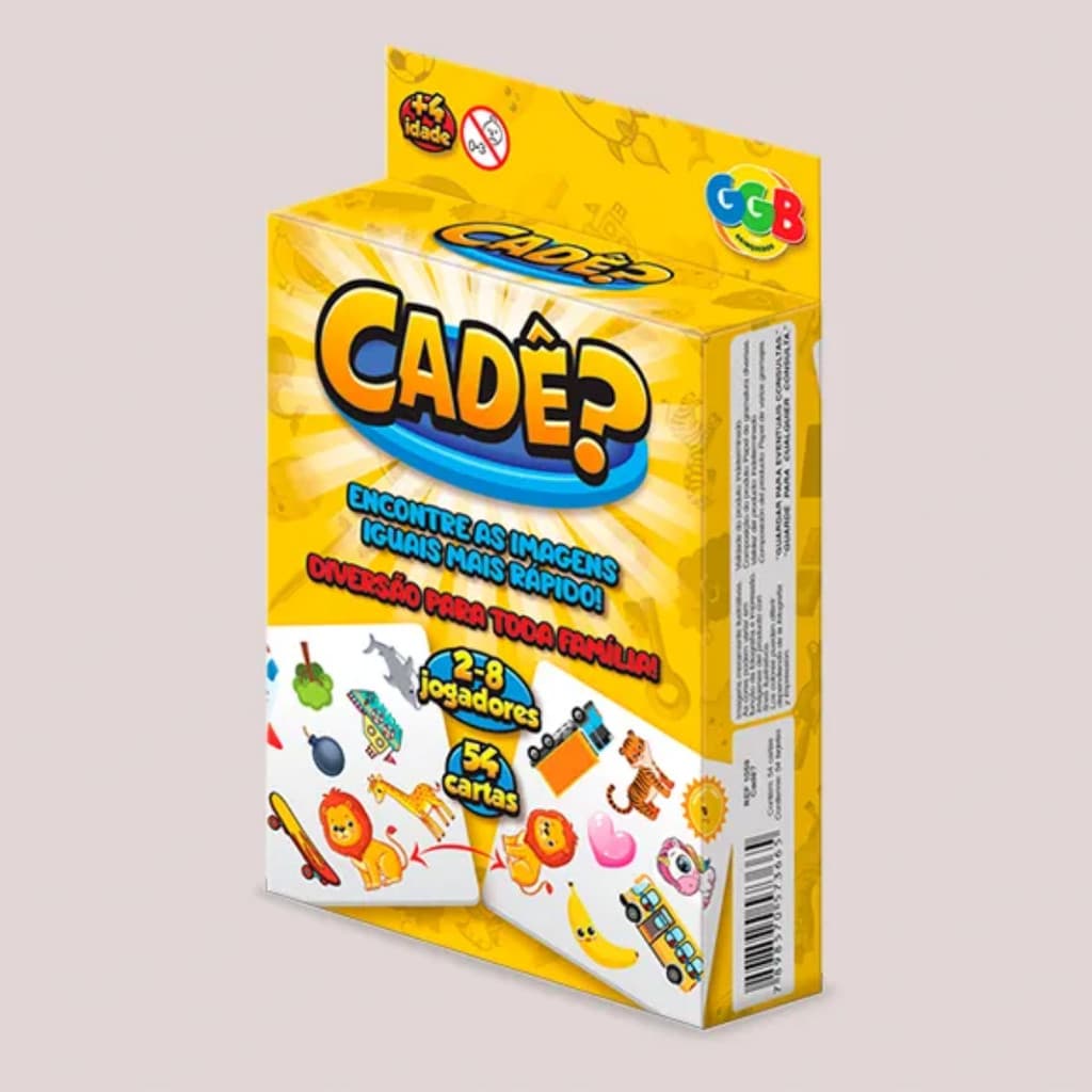 Jogo de Mesa Cadê? encontre a imagem igual GGB