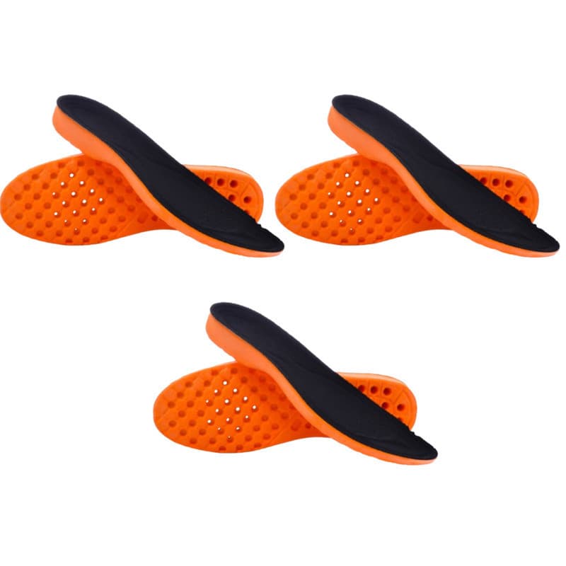 Kit 3 Palmilhas em Gel Ortopédica Macia para Dores nos Pés