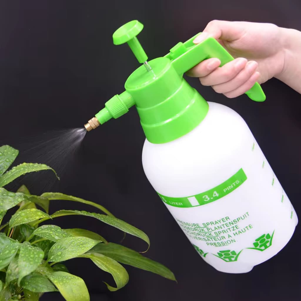 Pulverizador Plantas Borrifador Jardim Gatilho Reservatório Pressão Verde Água Jardinagem Oferta