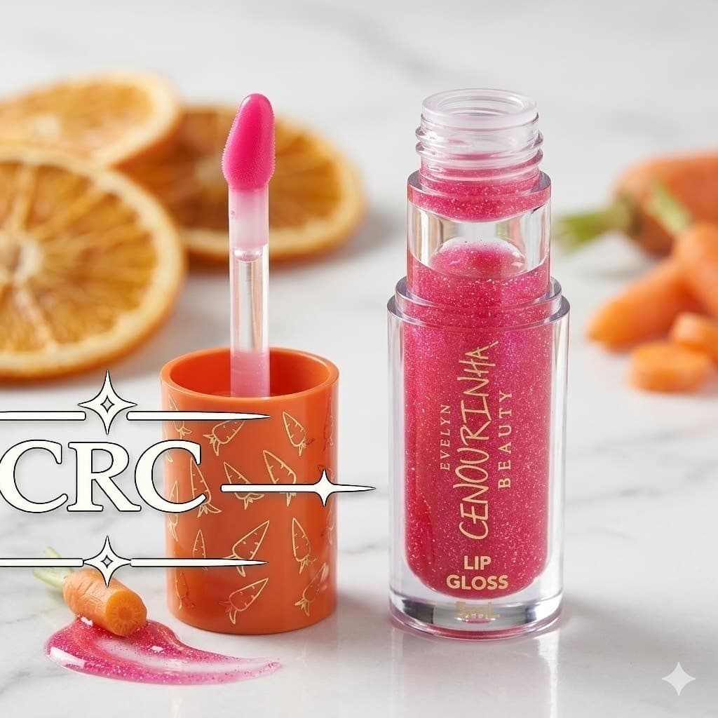 Lip Gloss e Lip Oil Evelyn Cenourinha Beauty Escolha Sua Cor ORIGINALYMD9