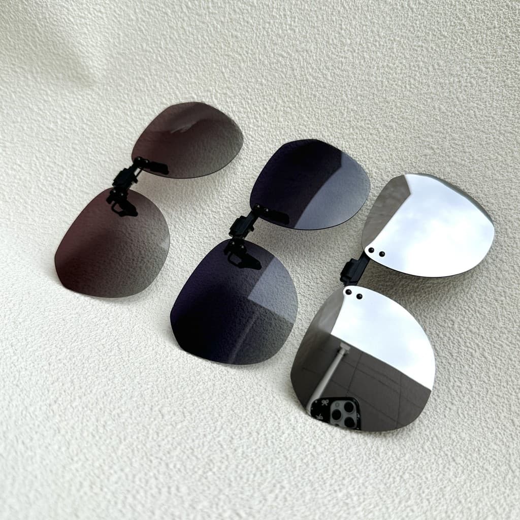 Óculos de sol Clip-on miopia óculos Flip-Up óculos de sol polarizados masculinos condução Anti-ultravioleta protetor sol