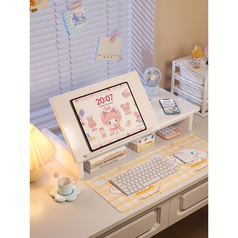Baipu Notebook Rack Elevado Rack Computador Rack Elevado Suspenso Vertical Suporte para Computador Tablet Notebook Supor