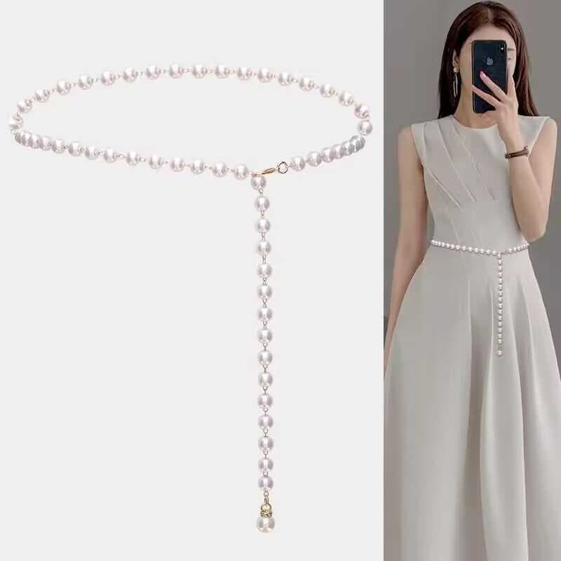 Corrente de cintura fina vestido suéter coreano cinto decorativo moda simples acessórios de estudante acessórios de cint