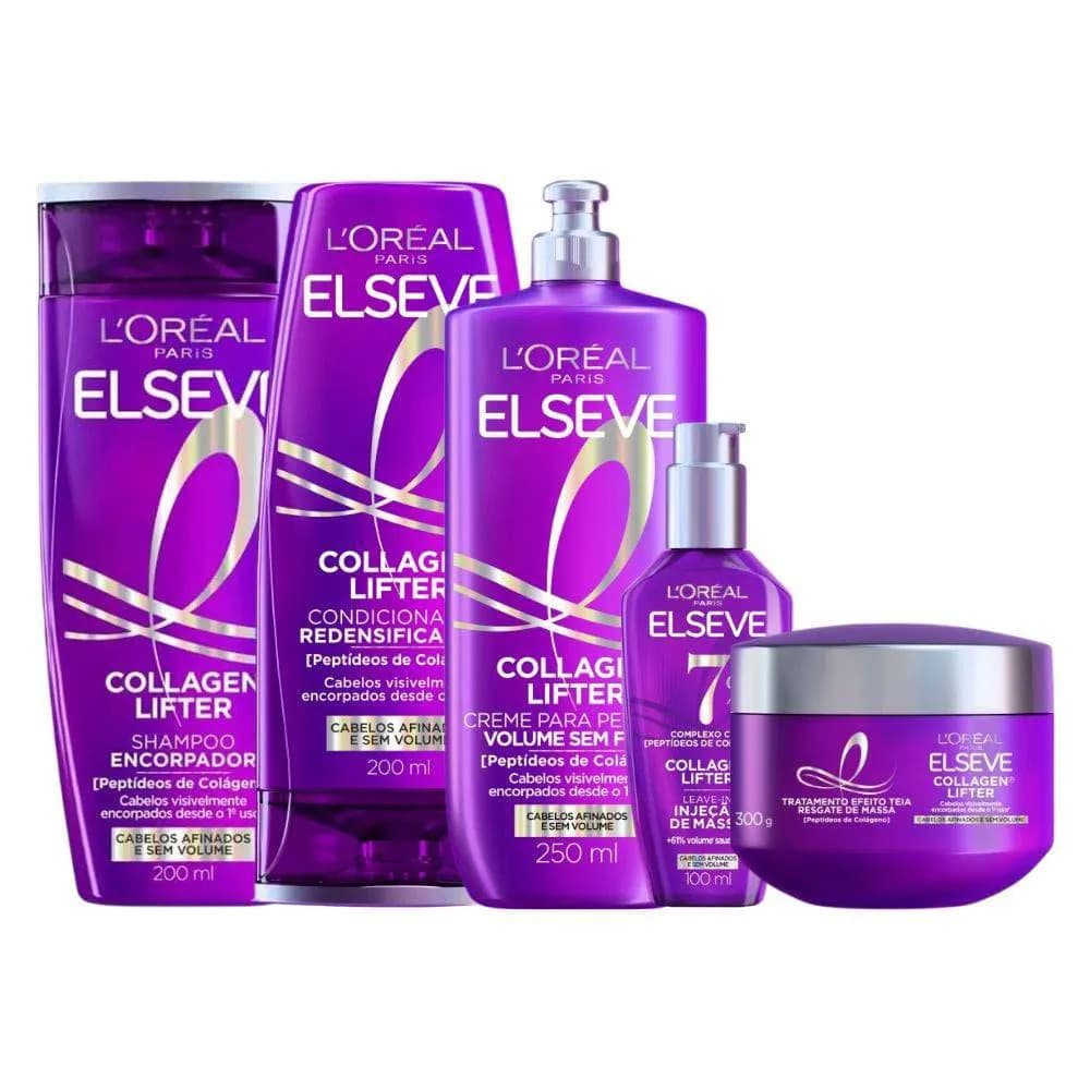 Kit Elseve Collagen Lifter Completo 5 Unidades 200Ml