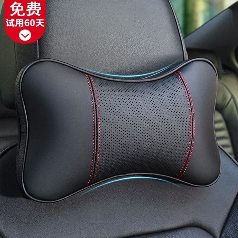 Encosto de cabeça do carro pescoço travesseiro par carro dormir travesseiro almofada assento do carro almofada lombar co