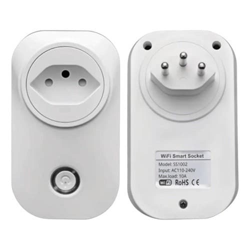 Tomada Inteligente Wifi Smart Automação Tuya Alexa Google Bivolt