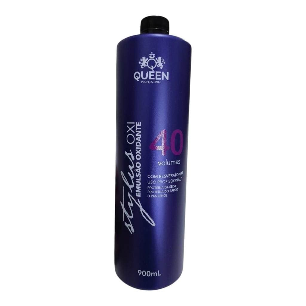 Emulsão Oxidante 40 Vol. Queen Professional 900ml OXI Creme