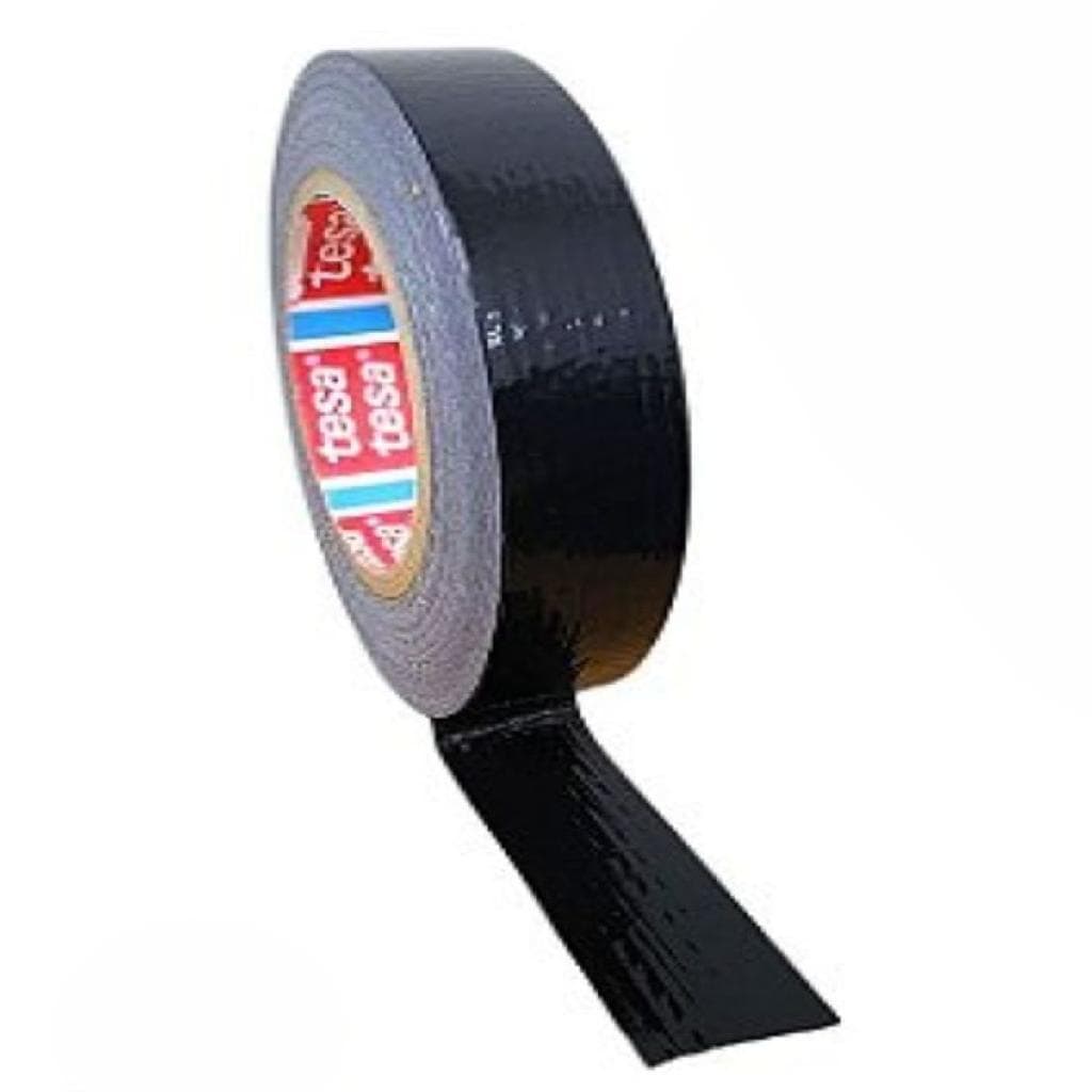 Fita Silver Tape Preta 24mmx50m Profissional Tesa Importado