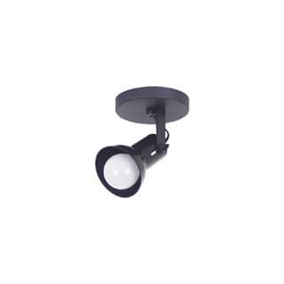 Luminaria de Teto Spot Sobrepor 1 lampada Direcionavel E-27 Preto