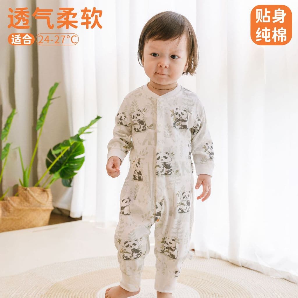 Anyang bebê roupas infantis roupas de bebê infantil classe um macacão puro algodão desossado outono inverno quatro estaç
