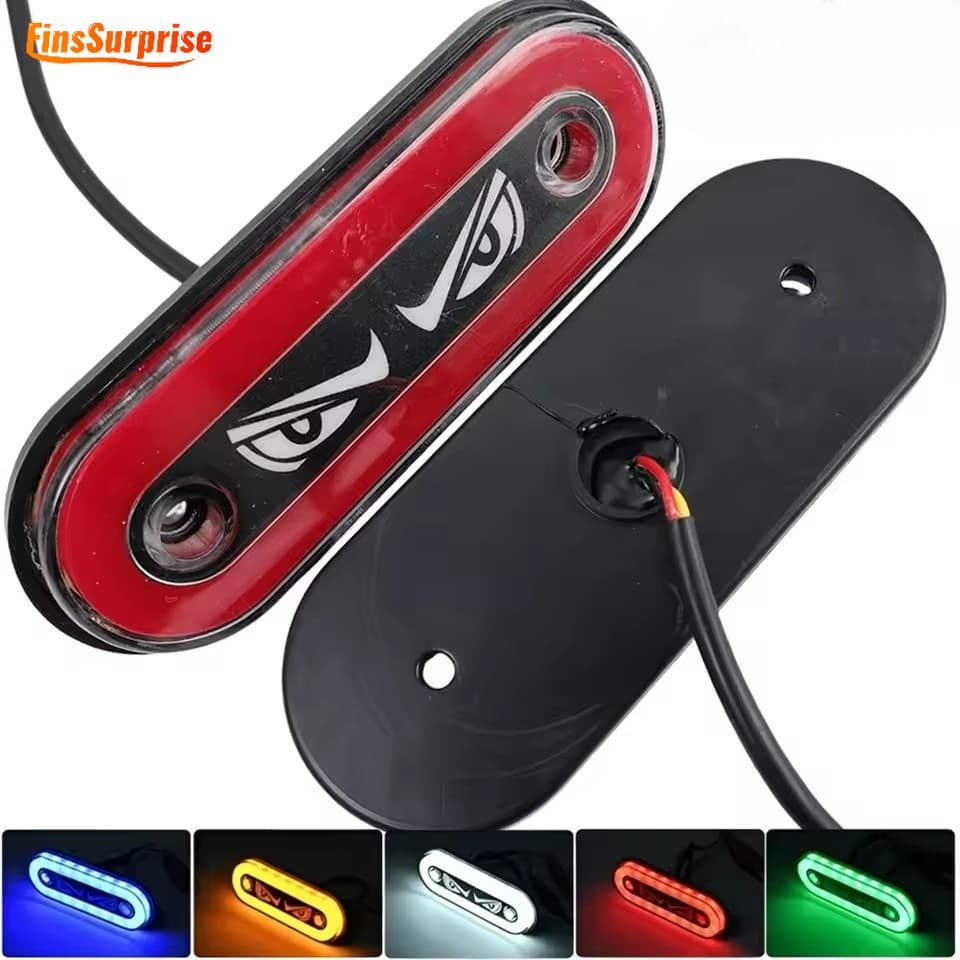 Luz Marcadora Lateral De Caminhão De Alto Brilho-Devil Eye Design Car Night Road Safety Lâmpadas LED-Luzes De Sinalizaçã