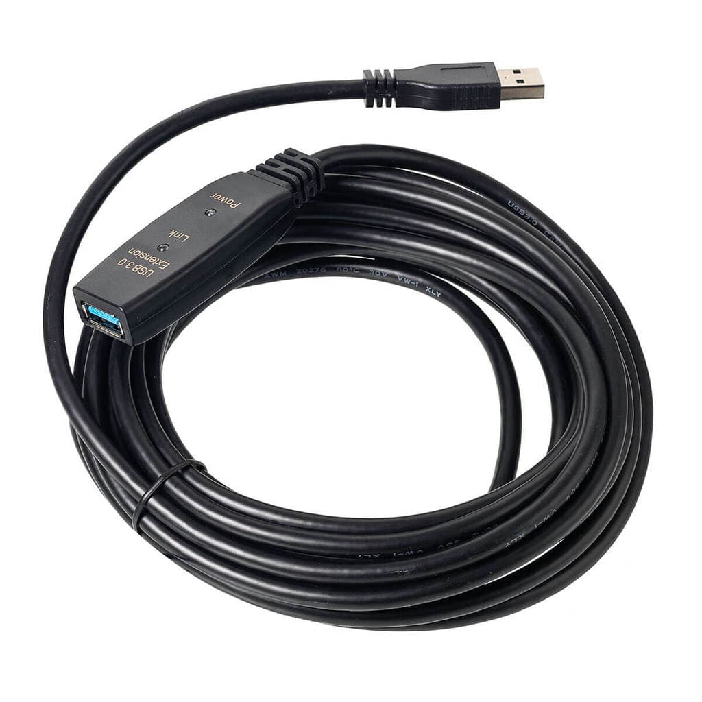 Extensão Usb 3.0 Ativo Repetidor Macho Fêmea 30 Metros