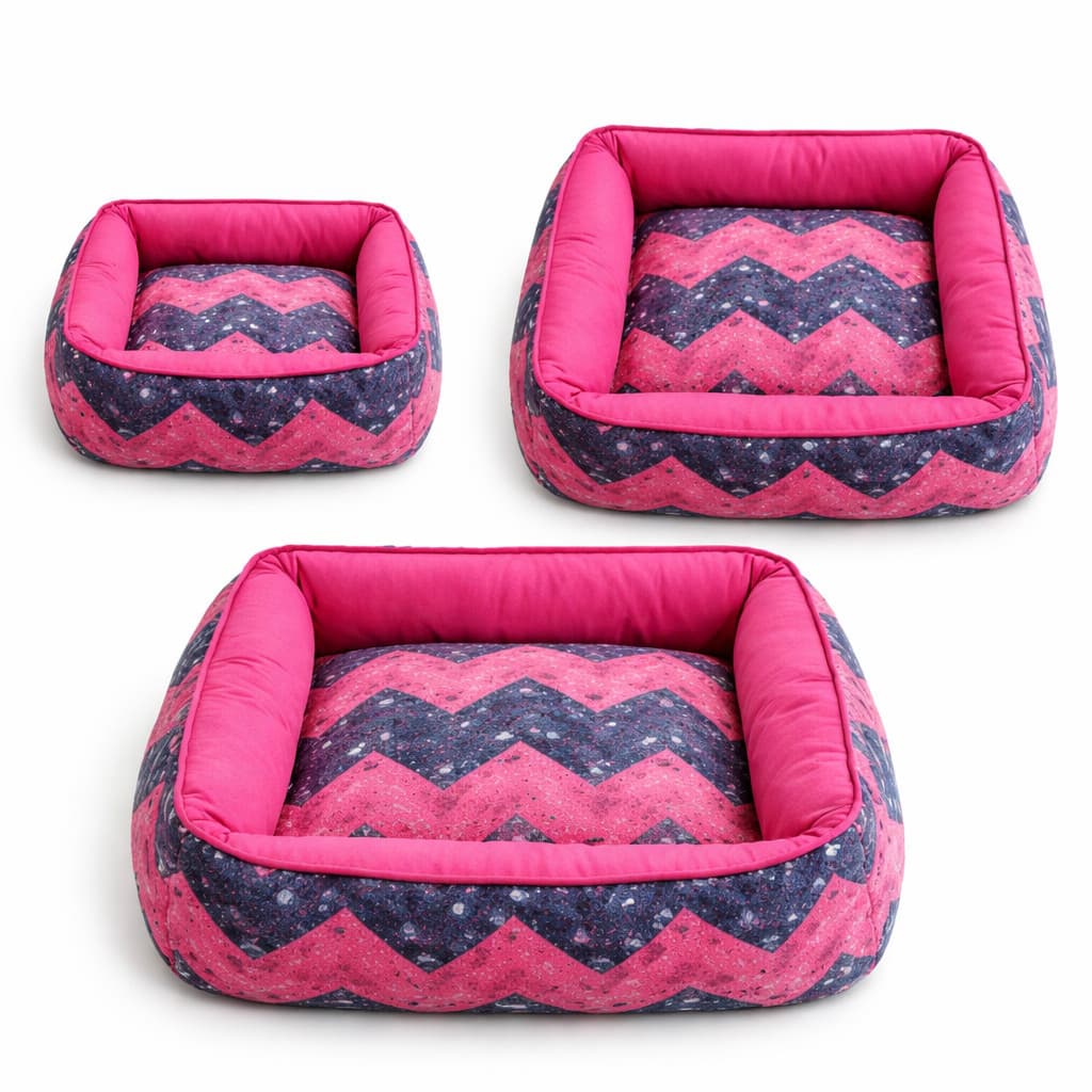 Camas Pet Acolchoadas Pequena Média e Grande Cama Confortável para Cães e Gatos