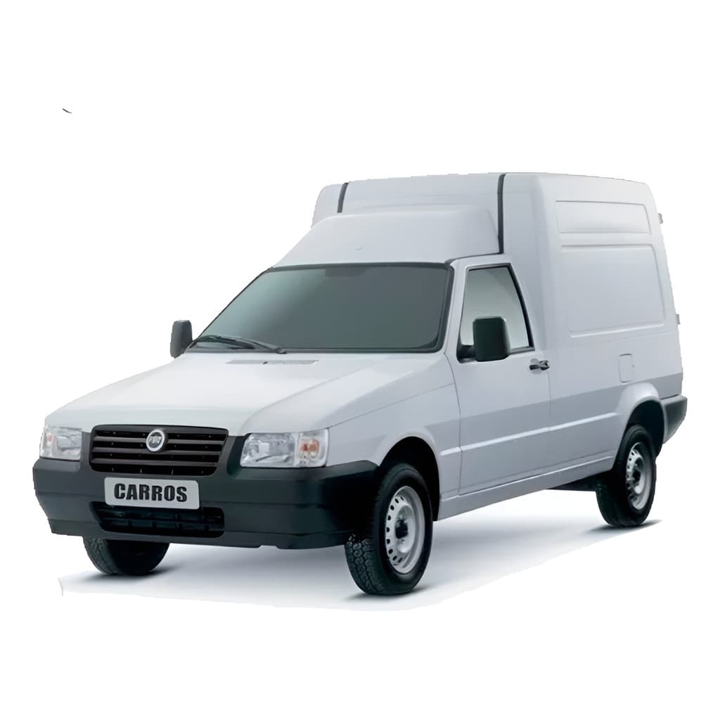 Película Insulfilm  Fiorino Bau quadrada 1998 a 2003 com para-brisa