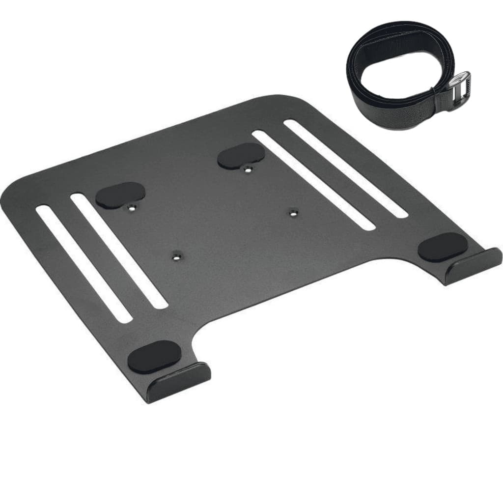 Bandeja Para Suporte Notebook Monitor 10" a 17" Reforçado Preto VESA 75x75mm