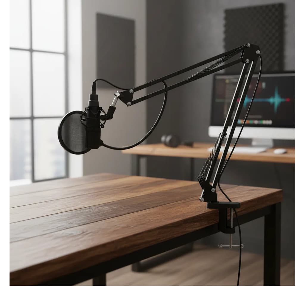 SUPORTE MICROFONE MESA ARTICUADO 35AKLX