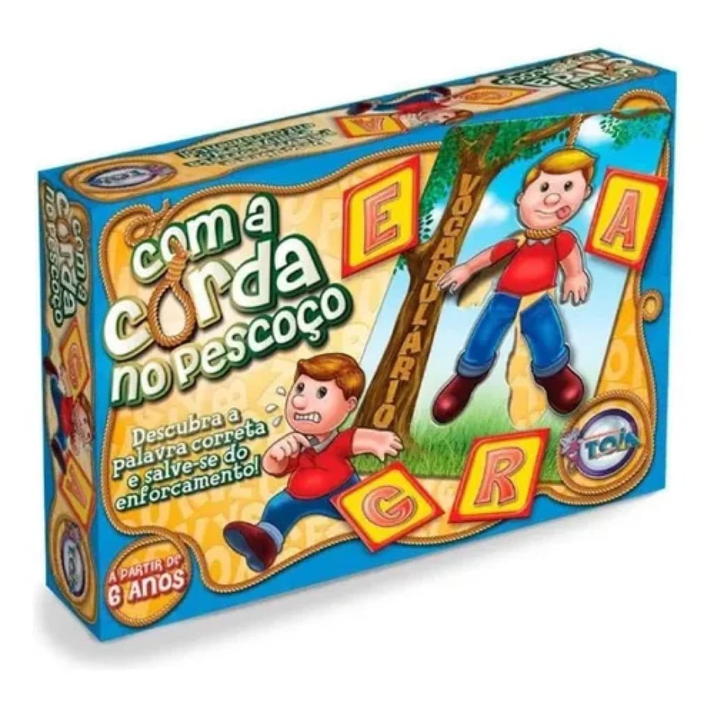Jogo Com A Corda No Pescoço Toia Brinquedos Jogo Da Forca