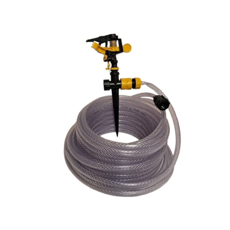 Irrigador setorial tipo espiga VONDER + mangueira 20 metros
