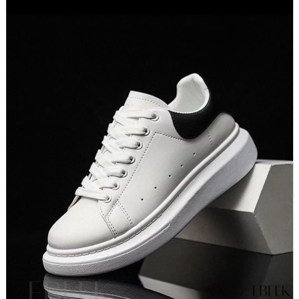 Tênis Moderno Masculino Mcqueen Sola Alta Casual Sneaker Original - FIQUE ALTO