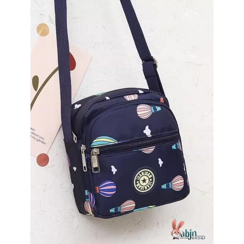 Bolsa de lona feminina 2025 novo estilo atmosférico mãe saco mensageiro pequeno saco senhoras Oxford pano saco Multi-com
