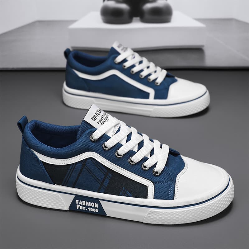 Verão novo estilo Cross-Border tamanho grande sapatos de lona Casual All-Match leve sapatos de lona adolescente clássico