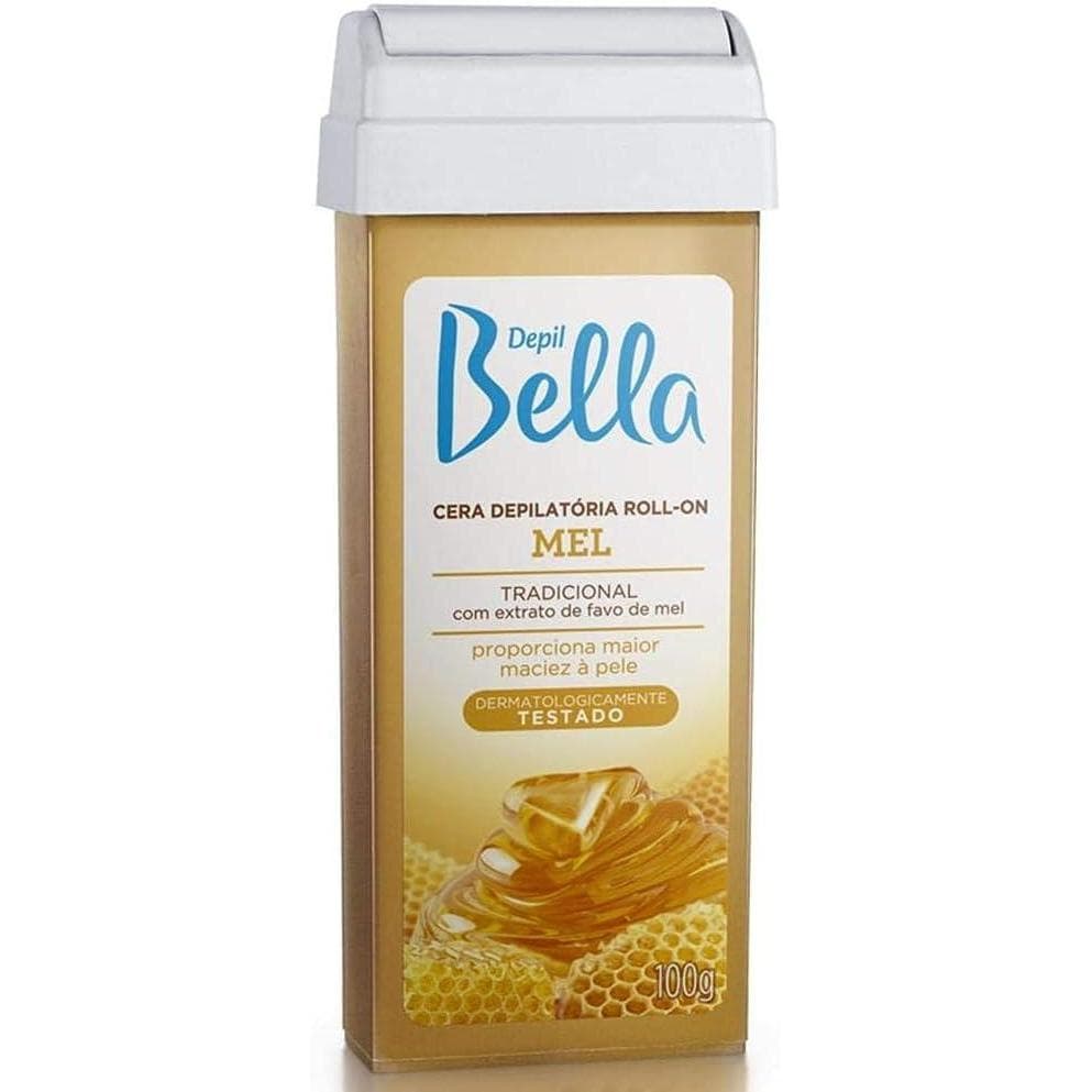 Depil Bella - Cera Depilatoria Refil Roll On Mel 100g