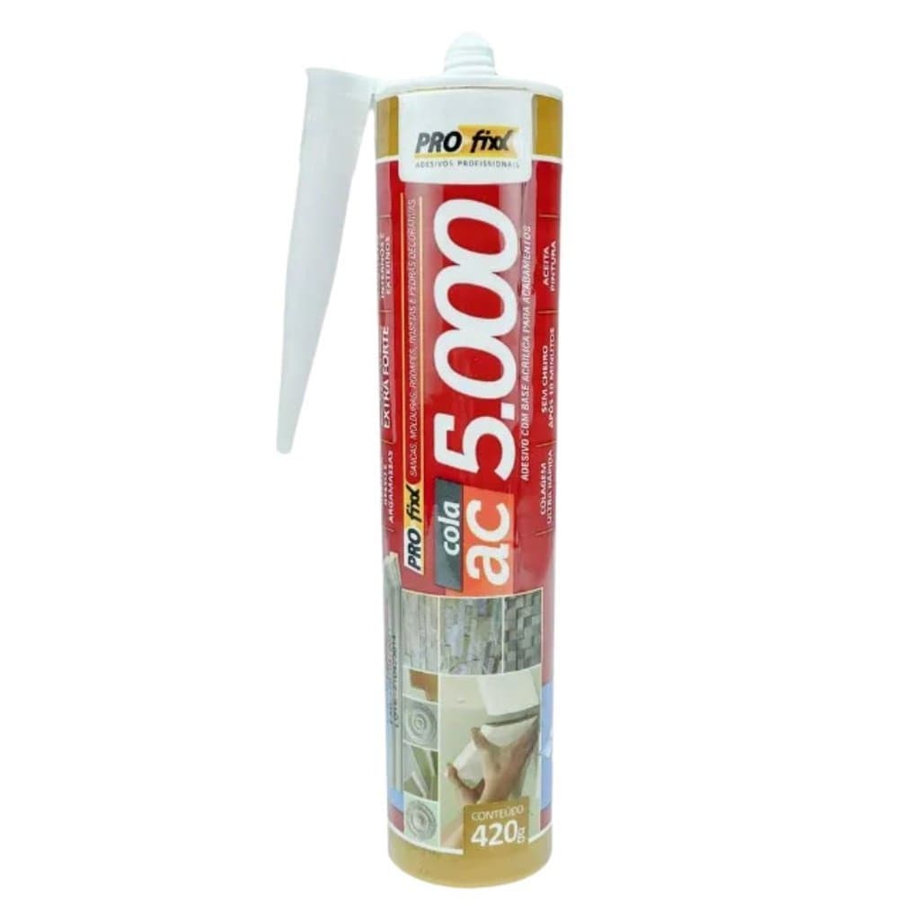 Cola Rodapé Extra Forte Colagem Ultra Rápida Ac 5000 420g