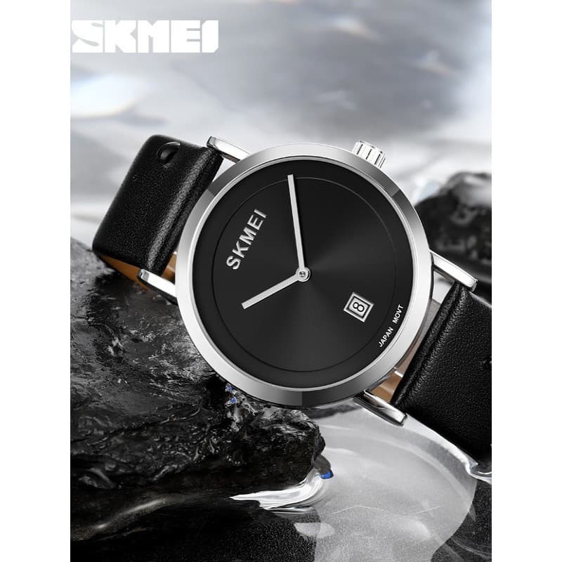 Skmei Casual negócios relógio de quartzo relógio masculino à prova dwaterproof água relógio de pulso masculino Ultra-fin