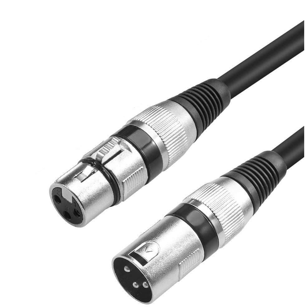 Cabo Canon Macho Para Fêmea Saída De Áudio E Entrada Aplica-Se À Conexão Estável XLR Do Microfone