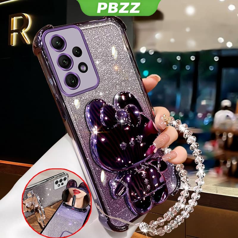 Capa Para SAMSUNG a13 5g a13 4g a32 a23 5g De Telefone Softcase Silicone À Prova De Choque Novo design Espelho De Maquia