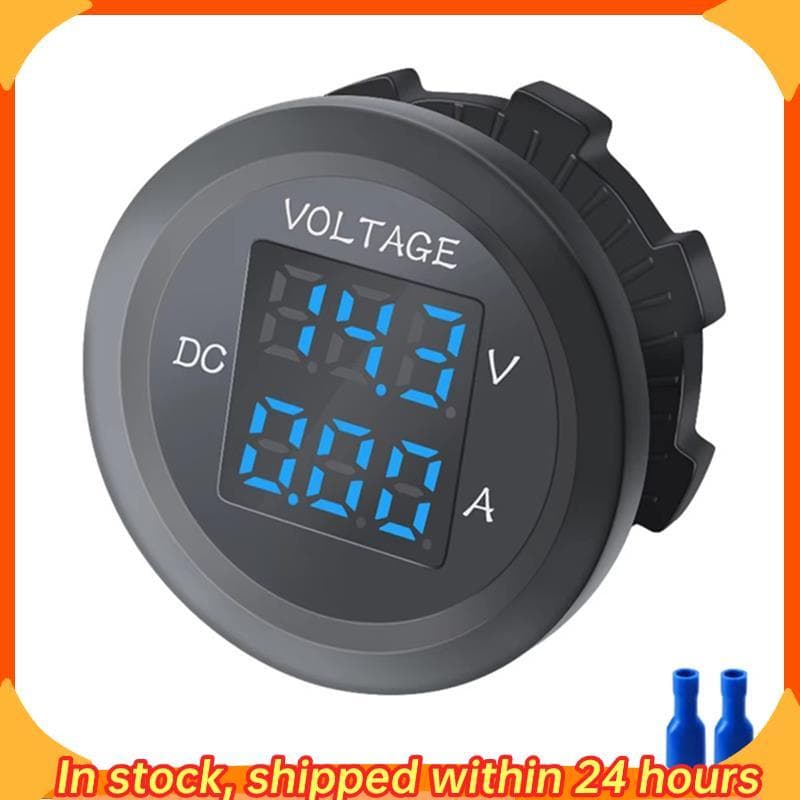 [hobbes1] Painel Voltímetro Digital Tensão VA Amperímetro De Três Dígitos Tester Monitor B