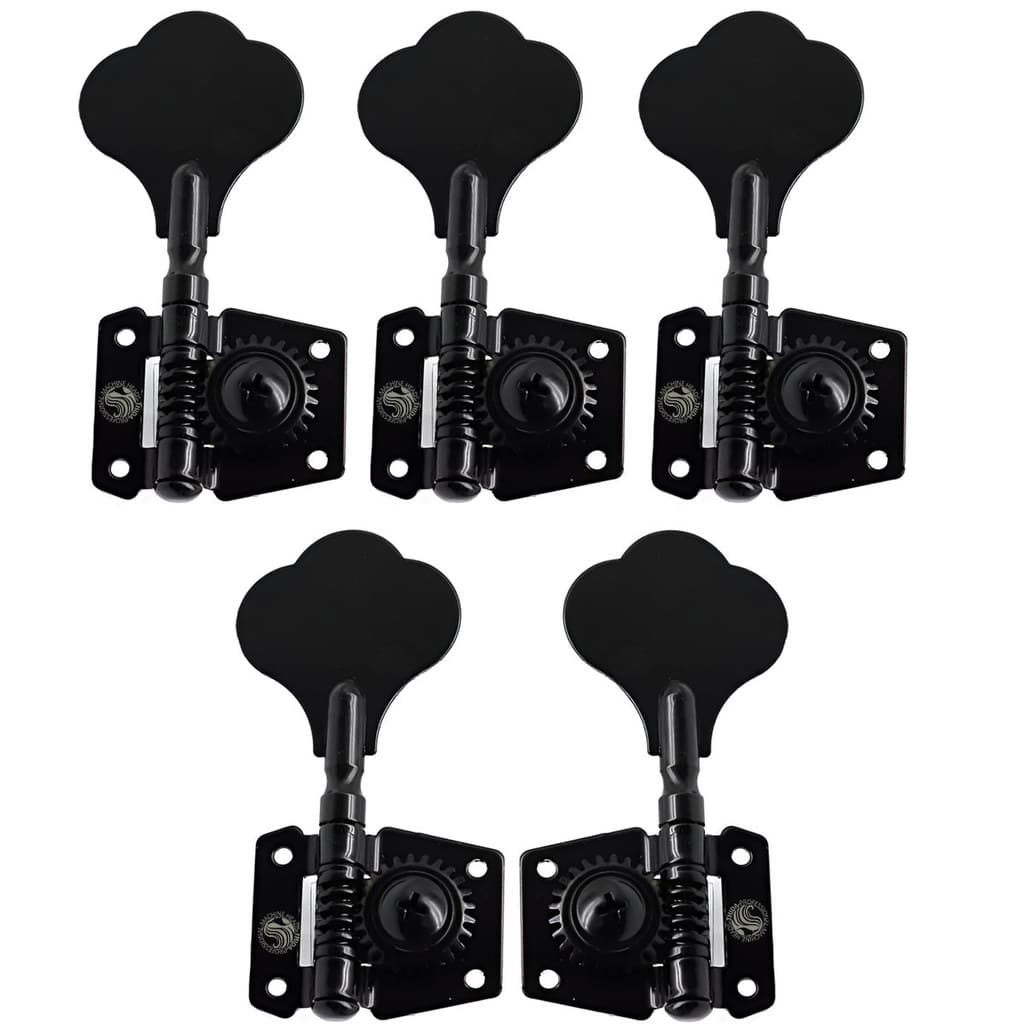 Tarraxas Thida Jazz Bass Para Contra Baixo Vintage 5 Cordas Em Linha 4x1