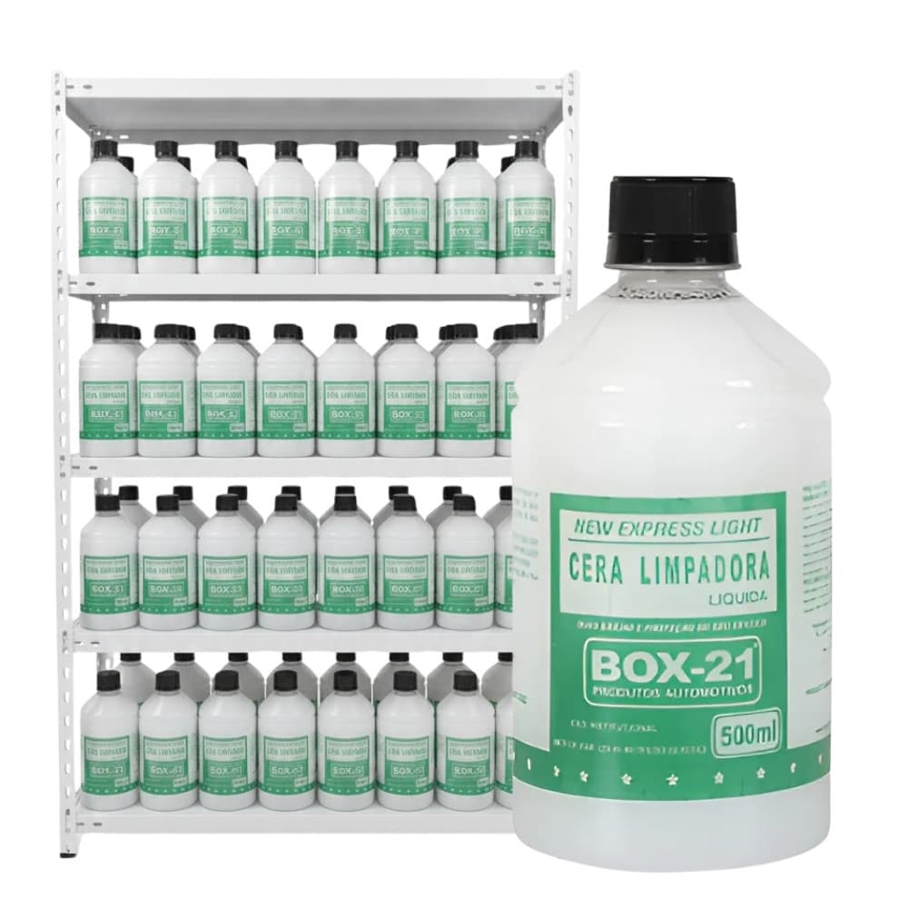 Kit 10 Ceras Líquida Pós Lavagem New Express 500ml Box 21