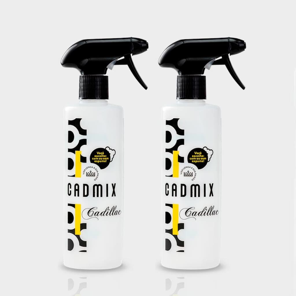 2 Cadmix Cadillac 500ml Pulverizador Diluição Gera Espuma
