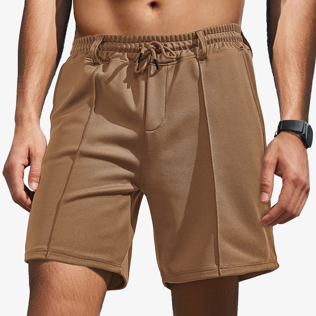 Roupas masculinas europeu americano verão novo estilo esportes masculinos solto Casual cordão abacaxi grade composto Sho