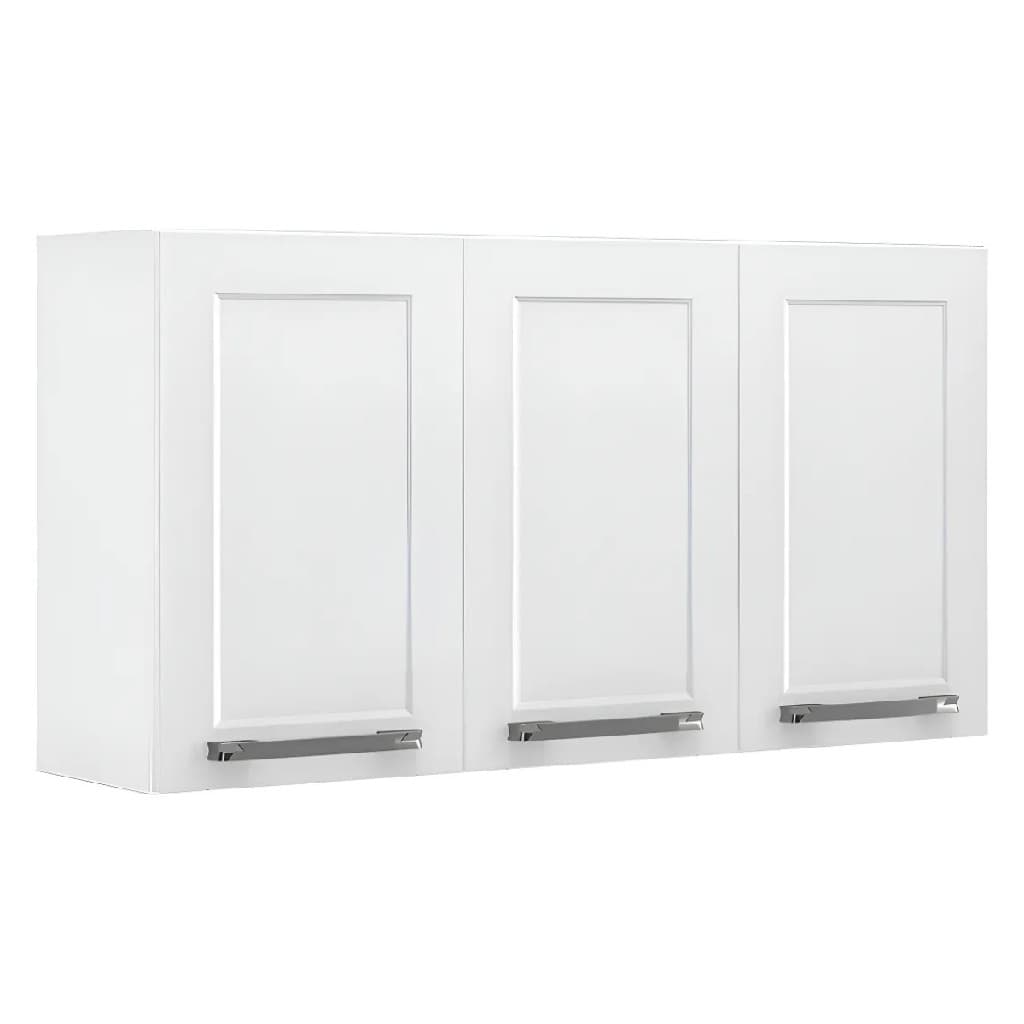 Armário Aéreo De Cozinha Branco 105cm Aço Florença