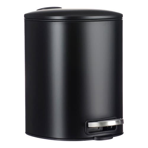 Lixeira 3 Litros Cesto De Lixo Cozinha Banheiro Cor Preto