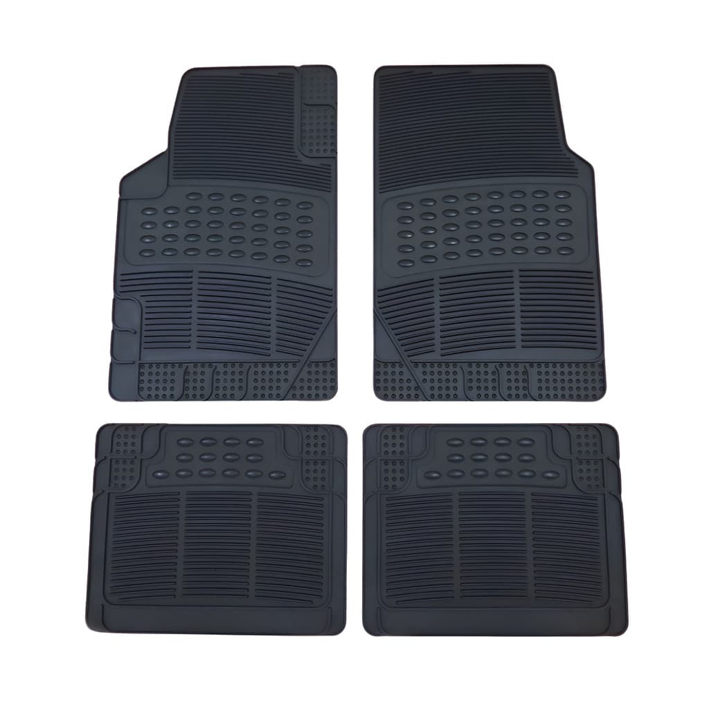 Jogo Tapete Automotivo Universal PVC Antiderrapante Carro Modelo B Flash Tapetes