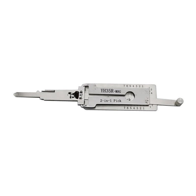 Conjunto de fechadura Manual Leshi YH35R-MAG 2 em 1, adequado para motocicleta Yamaha QFSH