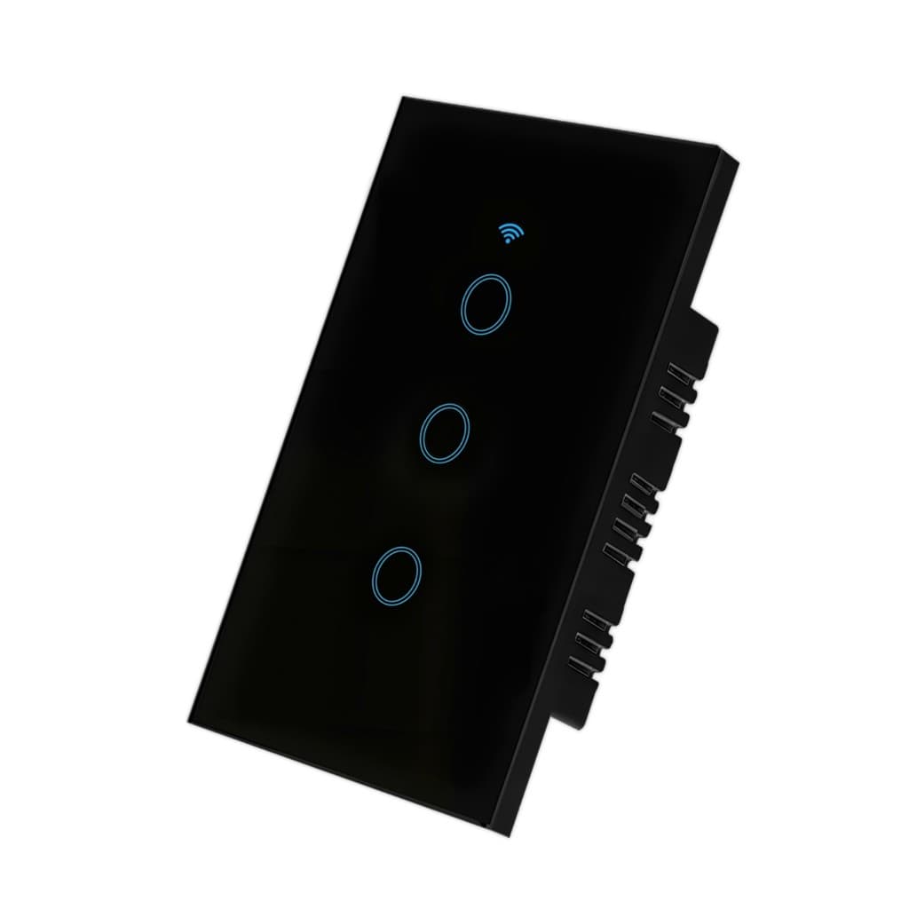 Interruptor Inteligente Tuya Life Interruptor De Luz WiFi Toque Alexa App Controle Remoto Sem Fio
